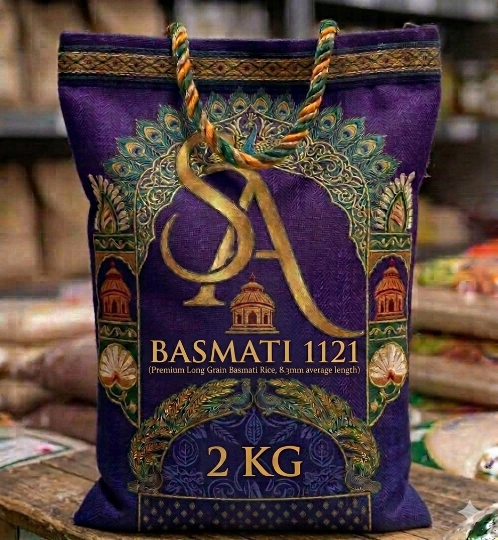 Basmati 1121 White Sella Rice